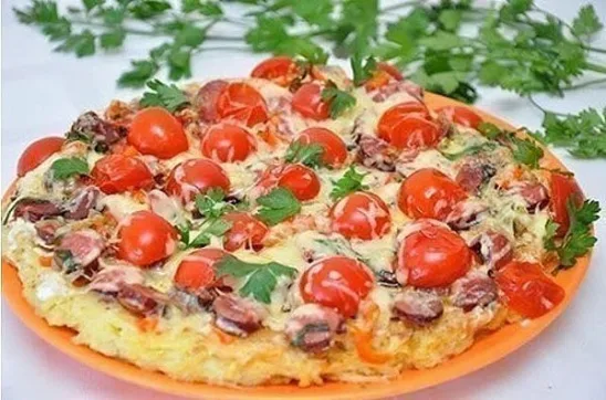 Картофельная пицца